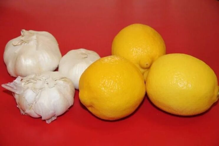 fokhagyma és citrom a paraziták ellen